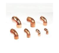 SMGLRUEAT 32mm Inner Dia x1.5mm Thickness Scoket Weld Copper End Feed 90 Deg Elbow Coupler Plumbing Fitting Water Gas Oil