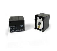SMGLRUEAT 50Pcs 24V 20A DC Power Relay SRA-24VDC-CL 5Pin PCB Type Black Automobile relay