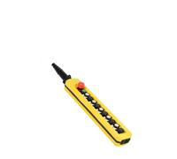 SMGLRUEAT XAC-11913 2 Speed Hoist Crane Truck 11 Pushbuttons Pendant Control Station E-Stop