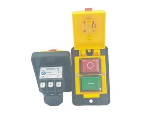 SMGLRUEAT YH03-A 7 Pins 400V IP55 Three-Phase Electromagnetic Emergency Stop Push Button Switch