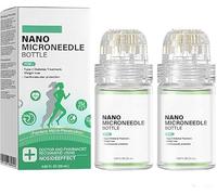 SMGT-GLP-1 Nano-Microneedle Bottle, SMGT-GLP-1 Microneedle Bottle, Long Lasting Microneedle Bottles for Women and Man, Skin-friendly, Firming Skin and Body Shaping Care Serum (10cm, 2pcs)