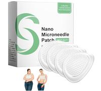 SMGT-GLP-1 Nano Microneedle Patch,Micro Needle Plasters,Natural Nano Microneedle Patches Maintains Body Curves,Portable Nano Microneedles Slimming Patch for Women and Men