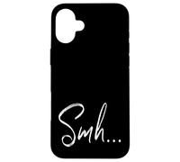 Smh... Handwriting Word Shake My Head Irony Slogan Humor Case for iPhone 16 Plus