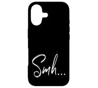Smh... Handwriting Word Shake My Head Irony Slogan Humor Case for iPhone 17