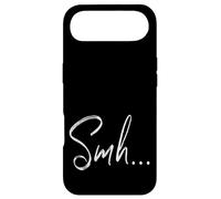 Smh... Handwriting Word Shake My Head Irony Slogan Humor Case for iPhone Air