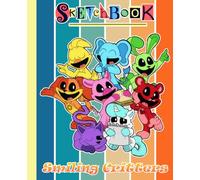 SMI-LING SKETCHBOOK FOR FAN TEEN MEN WOMEN KID: A COOL BLANK PAPER COMPOSITION NOTEBOOK | THICK 100 PAGES FOR WRITING AND NOTE | 7.5 x 9.25 Inches