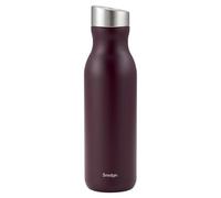 Smidge 500ml Stainless Steel Water Bottle - BPA-Free Insulated Water Bottle - Lightweight 245g with Leak Proof & Portable Design - Thermal Water Bottle for Hot & Cold Drinks - Autumn Berry