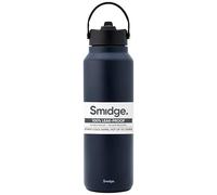 Smidge Large Insulated Water Bottle 1.2L Winter Sky - BPA-Free Stainless Steel Reusable Flask with Sipping lid, Leakproof, Vacuum Sealed for Hot & Cold Drinks