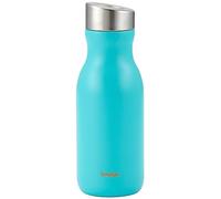 Smidge Reusable Water Bottle 350ml Aqua - Insulated Stainless Steel Flask for Hot & Cold Drinks, Leakproof & BPA-Free, No Metallic Taste