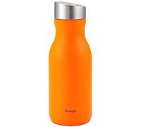 Smidge Reusable Water Bottle 350ml Citrus - Insulated Stainless Steel Flask for Hot & Cold Drinks, Leakproof & BPA-Free, No Metallic Taste