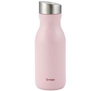 Smidge Water Bottle - 350ml, Summer Blush, Stainless Steel, Leakproof, Insulated, Hot & Cold Drinks, BPA Free