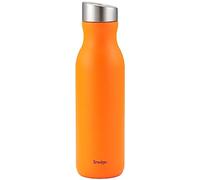 Smidge Reusable Water Bottle 500ml Citrus - Insulated Stainless Steel Flask for Hot & Cold Drinks, Leakproof & BPA-Free, No Metallic Taste