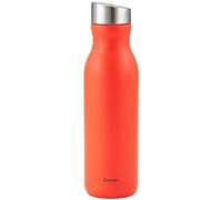 Smidge Reusable Water Bottle 500ml Coral - Insulated Stainless Steel Flask for Hot & Cold Drinks, Leakproof & BPA-Free, No Metallic Taste