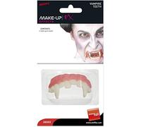 Smiffys Make-Up FX, Horror Vampire Teeth, White Soft Vinyl, Cosmetics and Disguises Fancy Dress, Vampire Dress Up Cosmetics & Disguises.