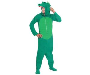 Smiffys, 23631 Unisex Crocodile Costume All-in-One with Hood Size L