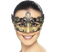 Smiffys 27661 "Venetian Colombina Cut Out Masquerade Eye Mask (One Size)