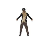 Smiffy's 42942m Goosebumps The Scarecrow Costume (medium) - mens halloween costume scarecrow fancy dress goosebumps dummy pumpkin clown scary adult