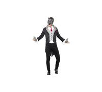 Smiffy's 44395xl Men's Big Bad Wolf Costume (x-large) - costume wolf mens fancy dress big bad halloween deluxe outfit adults