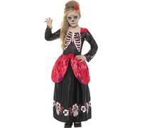 Smiffys 45188M Deluxe Day of The Dead Girl Costume Medium