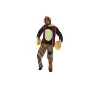 Smiffy's 45574m Deluxe Clapping Monkey Toy Costume (medium) - deluxe clapping monkey toy mens fancy dress scary halloween circus adult costume