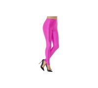 Smiffy's 48110s 80's Disco Spandex Legging (small) - neon 80s disco spandex leggings womens ladies fancy dress costume pink uk 818 adults groovy