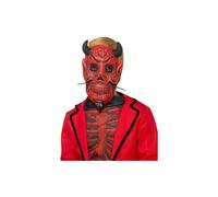Smiffy's 48134 Day Of The Dead Devil Childs Mask (one Size) - Kids Fancy Dress - day dead devil mask kids fancy dress spooky halloween costume