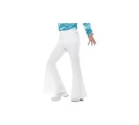 Smiffy's 48194m Flared Men's Trouser (medium) - Trousers Disco Mens Fancy Dress - flared trousers disco mens fancy dress costume flares 70s 60s