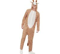Smiffys 50713L Giraffe Costume, Unisex Adult, Brown