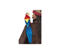 Smiffy's 50cm Parrot With Elastic Holder - Pirate Fancy Dress Costume Accessory - parrot pirate fancy dress costume accessory 50cm smiffys 20