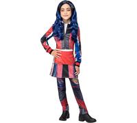 Smiffys 51586T Officially Licensed Disney Descendants Evie Costume, Black Blue