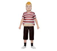 Smiffys 52236M Officially Licensed Addams Family Pugsley Costume, Boys, Burgundy, M - Age 7-9 years