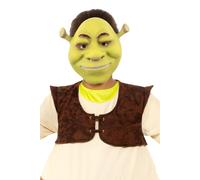 Smiffys Shrek EVA Mask Child, Official Shrek License Mask with 3D Ears & Elastic Band for Easy Wear, Featuring 3D Ears & Elastic Band for a Secure Fit, Ideal for Halloween or Fancy Dress