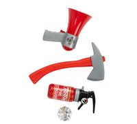 Smiffys 53097 Fire Fighter Toy Kit, Unisex Children, Red, One Size