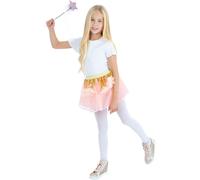 Smiffys 53155 Pretty Princess Tutu Kit, Girls, Pink, One Size