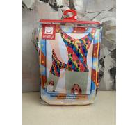 Smiffys Upside Down Clown Costume, Multicoloured All In One, Funny Fancy Dress, Clown Dress Up Costumes Halloween