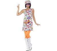 Smiffys 60s Groovy Chick Costume