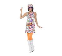Smiffys - 60s Groovy Chick Costume - Women