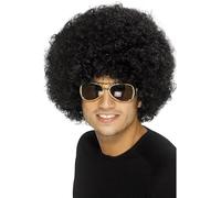 Adults Mens Womens Funky 70s Disco Afro Perm Wig Stag Hen Fancy Dress Accessory