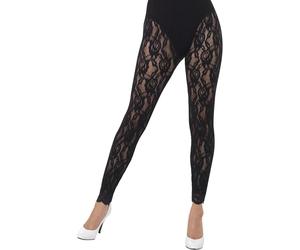 Smiffys 80s Lace Leggings