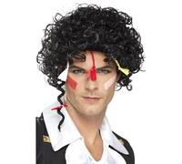 Adult 80s New Romantic Wig Pop Music Celebrity Icon Fancy Dress Party
