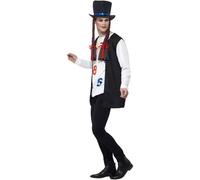 Smiffys 80s Popstar Costume Set in White | Size: XL Smiffys White XL
