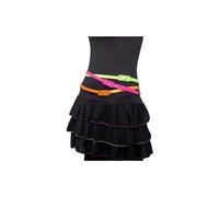 Smiffys Neon Belts, Neon Multi-Coloured 80s Style, 1980's Fancy Dress, 1980s Dress Up Accessories