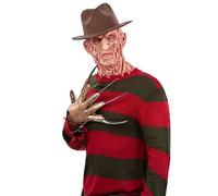 Smiffys 81022 Nightmare On Elm Street, Freddy Krueger Costume, Men, Red Green,