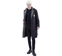 Smiffys 81024 Lost Boys, David Costume, Men, Black, XL-Size 46-48