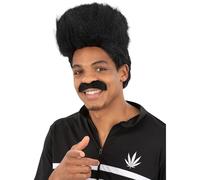 Smiffys 90s High Top Wig, 1990's Fancy Dress, 1990s Dress Up Wigs