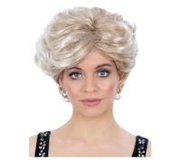 Smiffys 90s People's Princess Wig, 1990's Fancy Dress, 1990s Dress Up Wigs