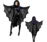 Smiffys Adult Black Bat Wings