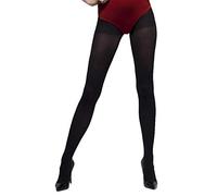 Smiffys Opaque Tights, Black , Fever Hosiery Fancy Dress, Fever Dress Up Accessories