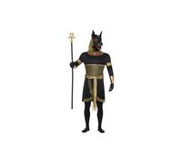 Smiffy's Adult Men's Anubis The Jackal Cosutme, Tunic, Collar, Arm Cuffs, -