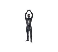 Smiffy's Adult Men's Gimp Costume, Bodysuit With Straps And Chainmail -